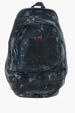 Outlet Zaino RAVE in Denim Effetto Acid-Wash Donna Zaini|Zaini