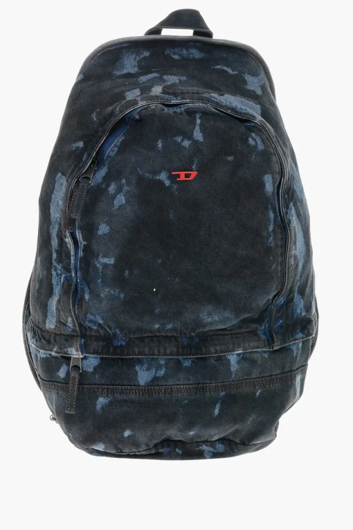 Outlet Zaino RAVE in Denim Effetto Acid-Wash Donna Zaini|Zaini
