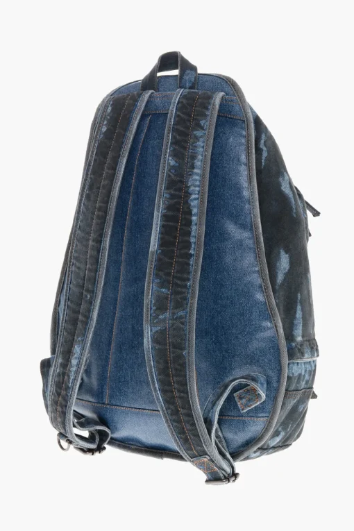 Outlet Zaino RAVE in Denim Effetto Acid-Wash Donna Zaini|Zaini