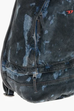 Outlet Zaino RAVE in Denim Effetto Acid-Wash Donna Zaini|Zaini
